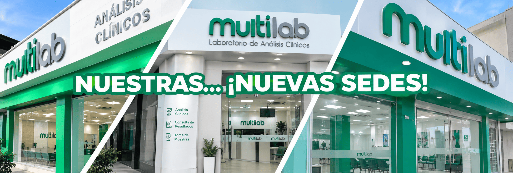 Nuestras nuevas sedes